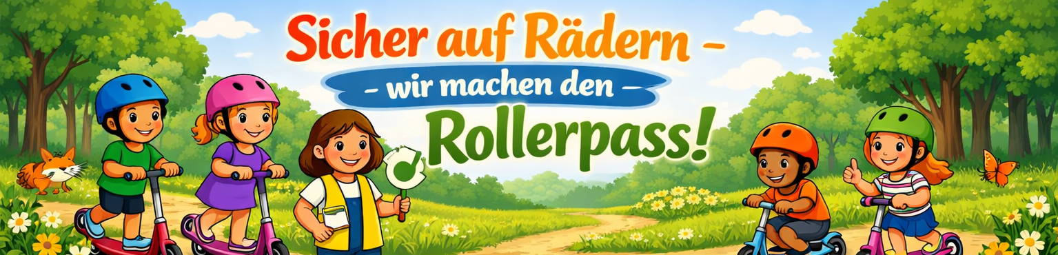 Sicher auf Rädern - wir machen den Rollerpass